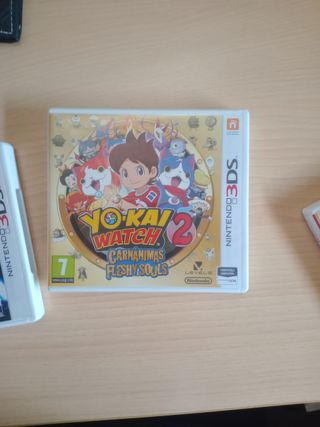 Pack 3 Juegos Nintendo 3DS: Yo-Kai Watch 2, Lego S