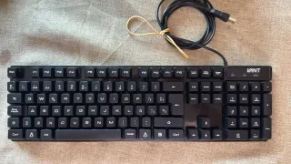 Teclado VANT USB con Cable Negro