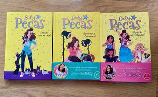Lote de 3 Libros de lady pecas 