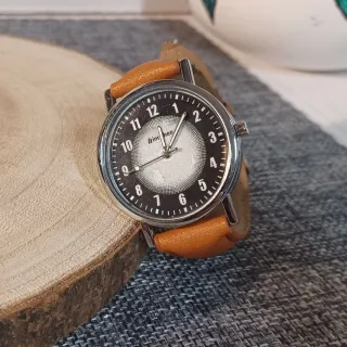 Reloj Timec Negro y Marrón