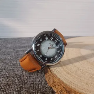 Reloj Timec Negro y Marrón