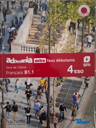 Libro de francés 4 ESO Français B1.1. 