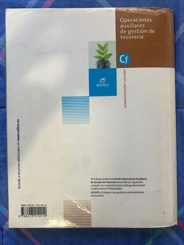 Operaciones auxiliares de gestión de tesorería