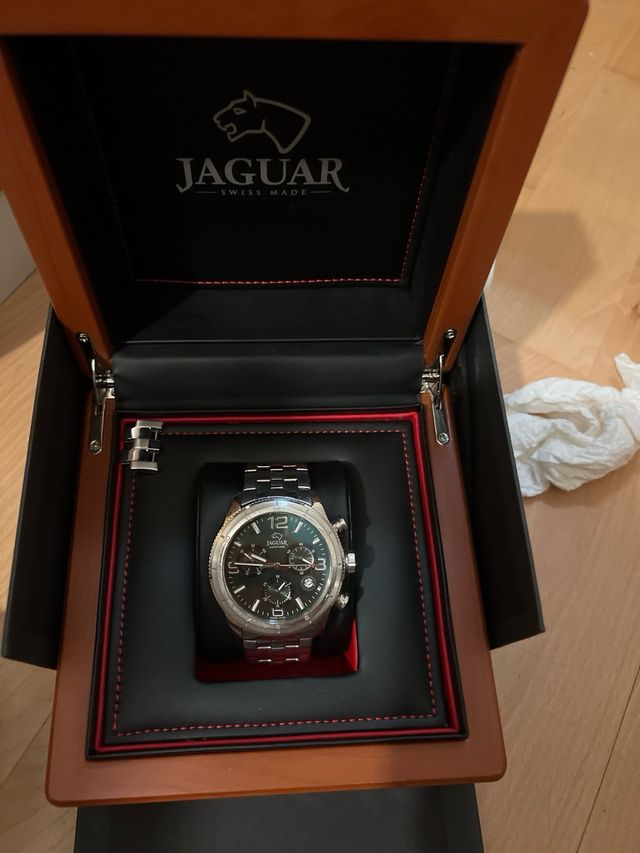 Reloj Jaguar Cronógrafo Acero