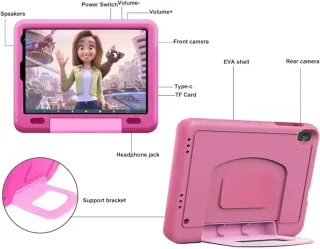 Tablet Niños 8 6GB RAM + 128GB Android 13