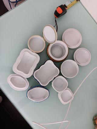 6 Cajas de Porcelana / Joyeros