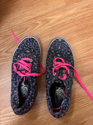 Zapatillas Vans leopardo talla 37