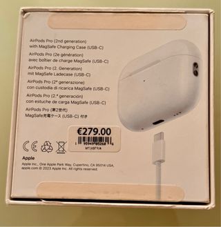 Caja EarPods Pro 2 USB C