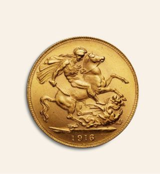 Moneda Antigua de Oro