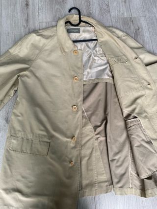 Cappotto Allegri Beige Uomo Elegante