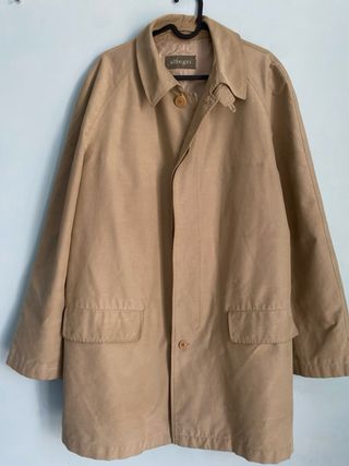 Cappotto Allegri Beige Uomo Elegante