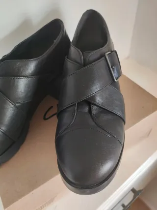 Zapatos Camper Negros Mujer