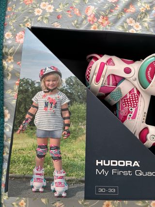 Patines HUDORA 4 ruedas Talla 30-33