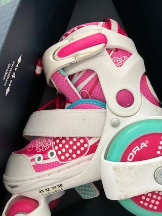 Patines HUDORA 4 ruedas Talla 30-33