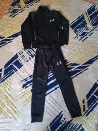 Tuta sportiva Under Armour nera TAGLIA 14 Anni
