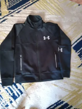 Tuta sportiva Under Armour nera TAGLIA 14 Anni
