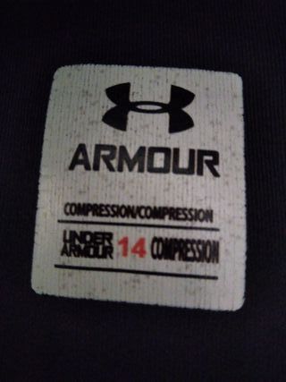 Tuta sportiva Under Armour nera TAGLIA 14 Anni
