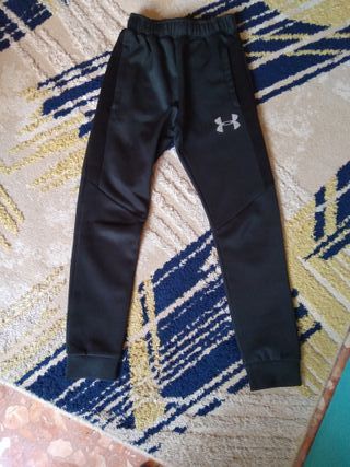 Tuta sportiva Under Armour nera TAGLIA 14 Anni
