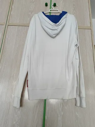 Sudadera Polinesia Hombre Blanca
