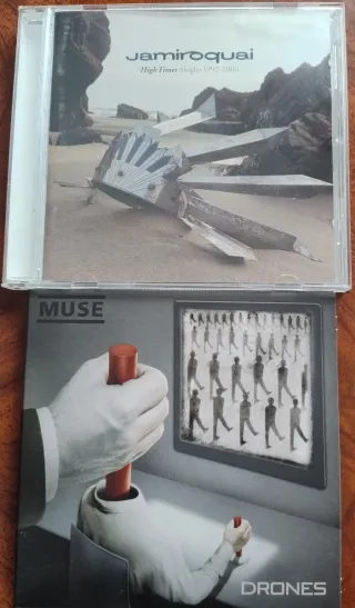 2 CDs Jamiroquai y Muse