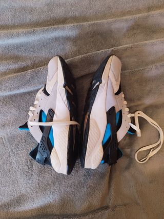 Nike Huarache White Blue Hero talla 43