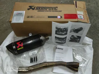 Tubo Akrapovic completo Kawasaki Ninja 