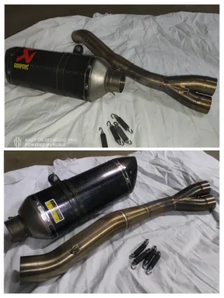 Tubo Akrapovic completo Kawasaki Ninja 