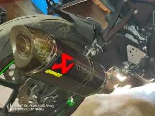 Tubo Akrapovic completo Kawasaki Ninja 