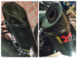 Tubo Akrapovic completo Kawasaki Ninja 