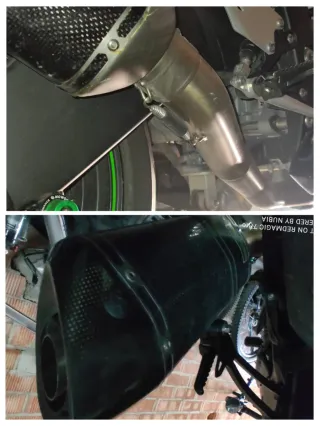 Tubo Akrapovic completo Kawasaki Ninja 