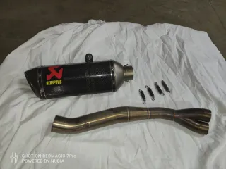 Tubo Akrapovic completo Kawasaki Ninja 