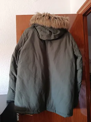 Parka Springfield Hombre Térmica Verde