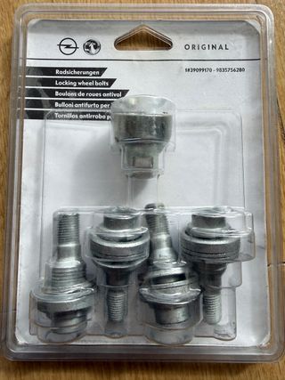 Tornillos Antirrobo Opel Originales