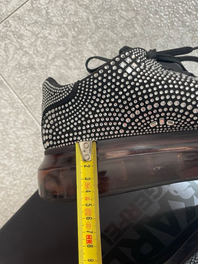 Zapatillas Karl Lagerfeld Brillantes Negras