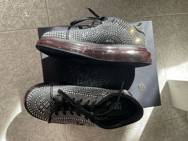 Zapatillas Karl Lagerfeld Brillantes Negras