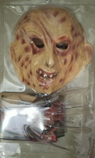 Disfraz Freddy Krueger - Máscara y Guante