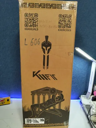 Banco de pesas plegable multifuncional KM Fit