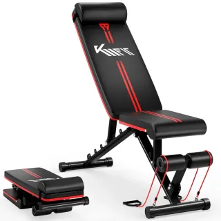 Banco de pesas plegable multifuncional KM Fit