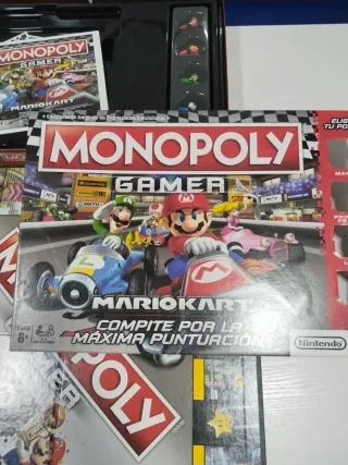 Monopoly Gamer Mario Kart Nintendo