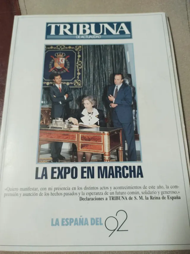 Tribuna La Expo en Marcha