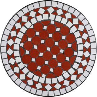 Set Tavolo 60 x 70 cm + 2 Sedie Pieghevoli con Dec