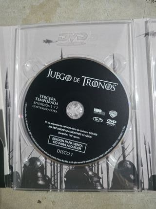 Juego de Tronos Temporada 3 DVD