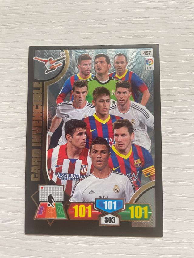 Carta Invencible Adrenalyn 2013-2014