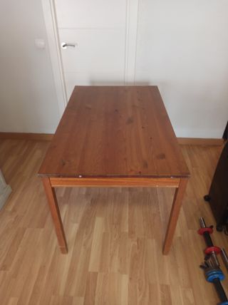 Mesa de madera Ikea jokkmokk