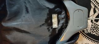 Giubbotto in pelle uomo nero