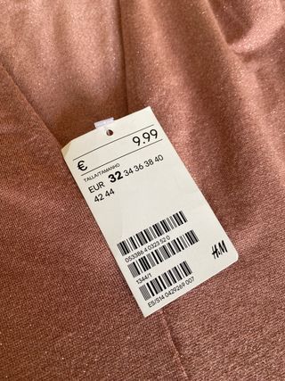 Vestido H&M rosa
