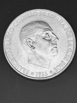 *70 ( sin circular ) 100 pesetas 1966