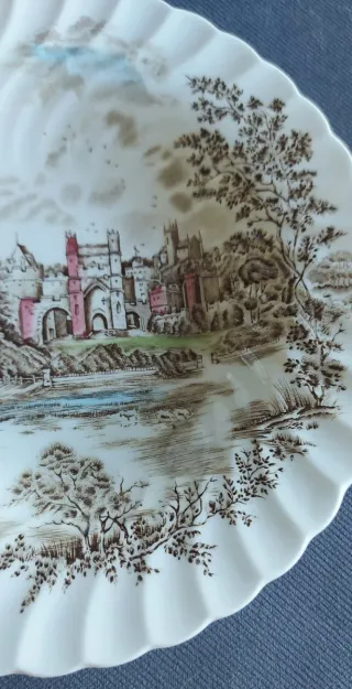 Johnson Bros. Ancient Tables, plato hondo