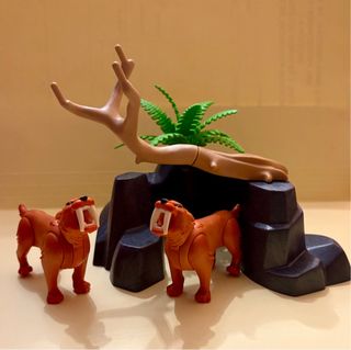 Playmobil Dientes de Sable Prehistoria