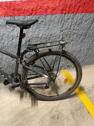 Sillín bici con soporte